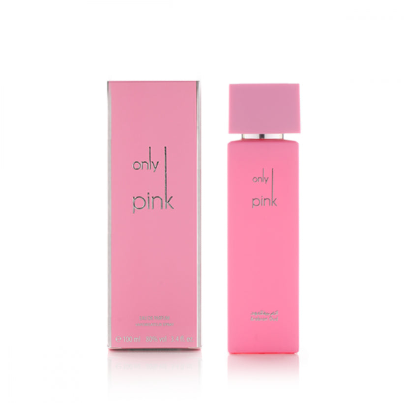 Arabian Oud Only Pink perfume for women, 100ml fragrance bottle with a pink design, elegant and suitable for women.
