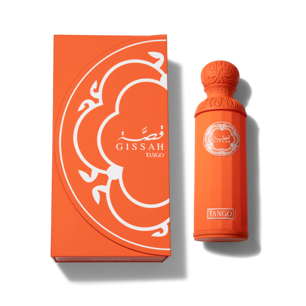 Unisex Tango perfume by Gissah, 200ml fragrance bottle with elegant design, suitable for both men and women.