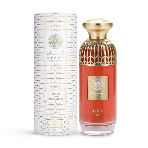 Aria 1791 Eau De Parfum  250ml Unisex by Ayaam Perfume
