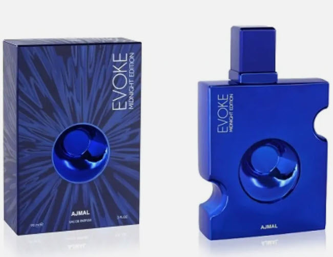 Evoke Midinght Perfume Spray For Men 90ml Ajmal Perfume - Perfumes600