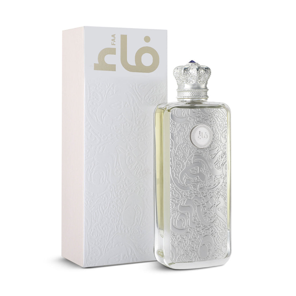 Unisex Faa perfume by Dar Al TEEB with 80ml fragrance bottle, featuring elegant design and luxurious scent.
