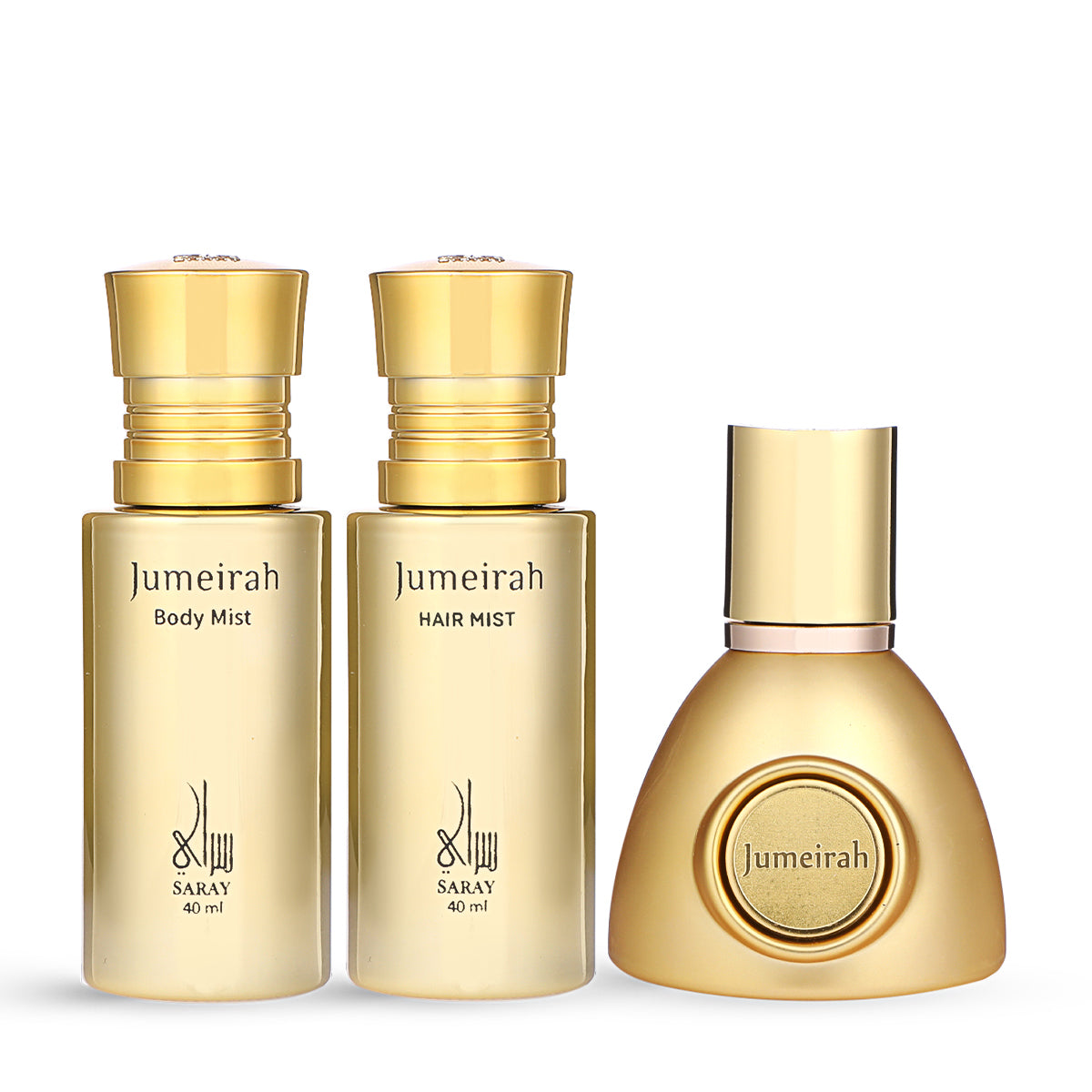 Jumeirah Box Set - 3pcs Gift Set by Saray Perfumes