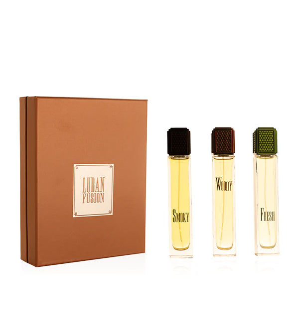 Luban Fusion 3x50ml Set Perfume Unisex Junaid Perfumes - [Perfumes600]