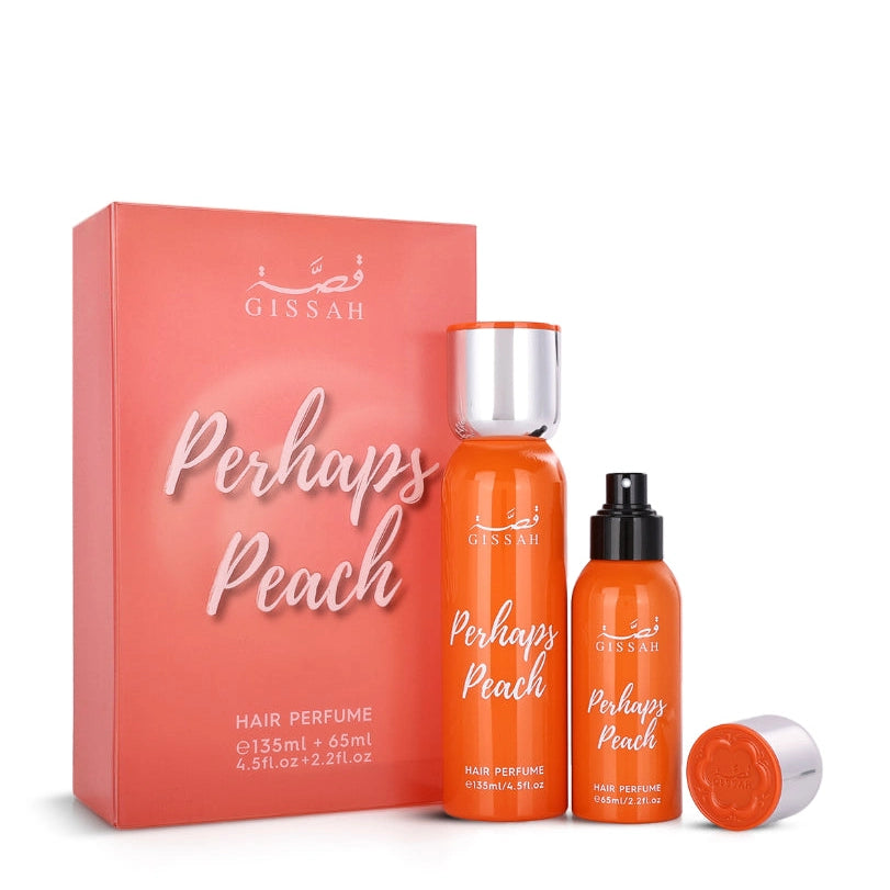 Perhaps Peach Hair Mist Set - 2 pcs Gissah Perfume
