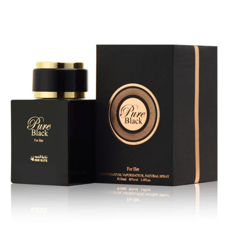Gold Pure Black For Her 100ml Oud Elite Perfume