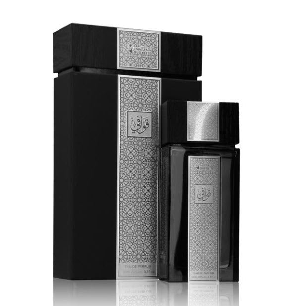 Qawafi Black Perfume 100ml For Men By Oud Elite Perfumes