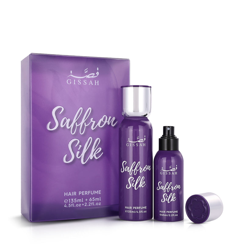 Saffron Silk Hair Mist Set - 2 pcs Gissah Perfume