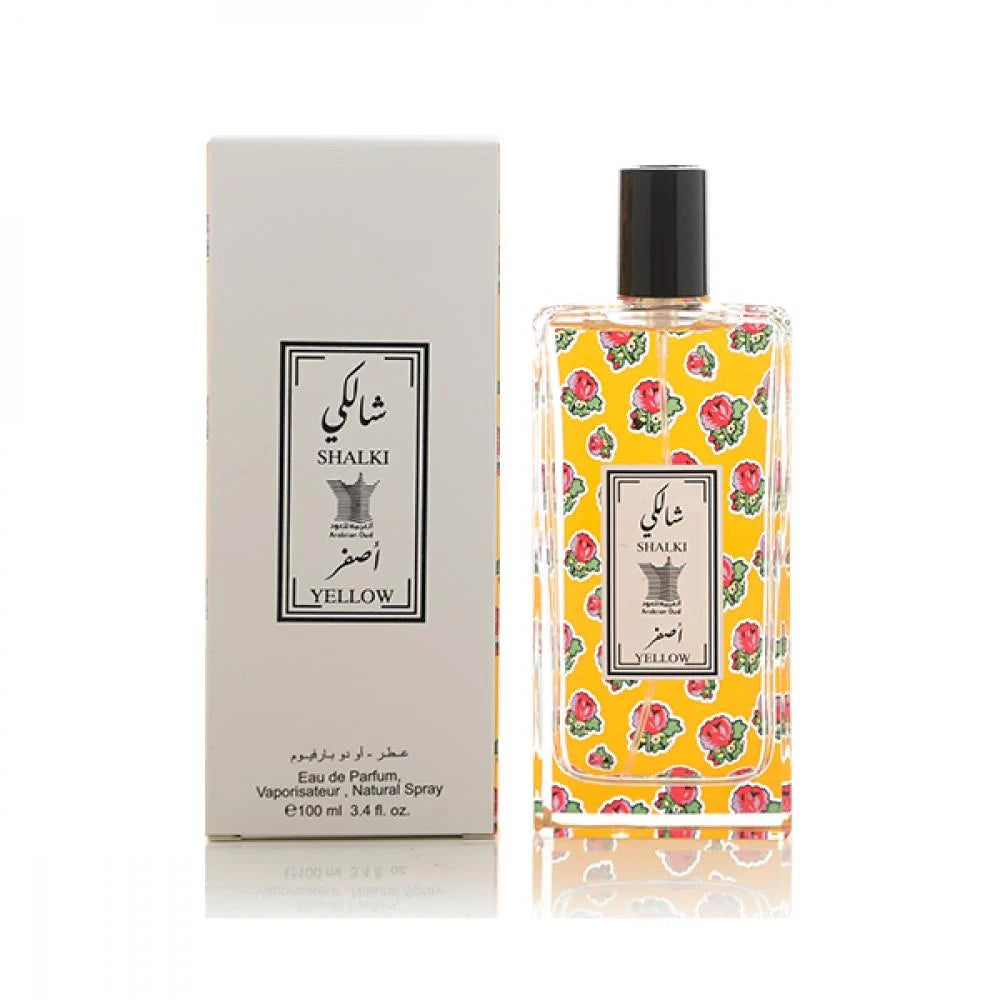 Shalki Box Shalki Yellow 100ml by Arabian Oud – Fruity Woody Leather Fragrance ...