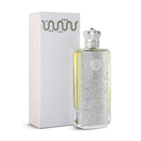 Unisex Sheen perfume by Dar Al Teeb in 80ml bottle, elegant glass container showcasing the fragrance inside.