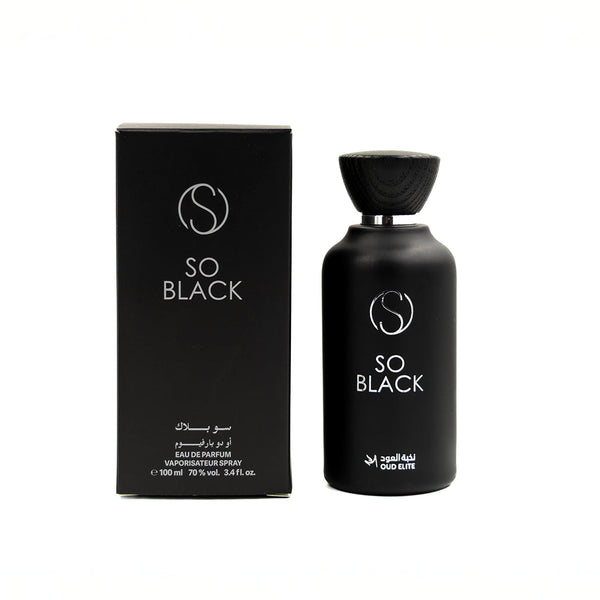 So Black Perfume 100ml Unisex Oud Elite Perfume
