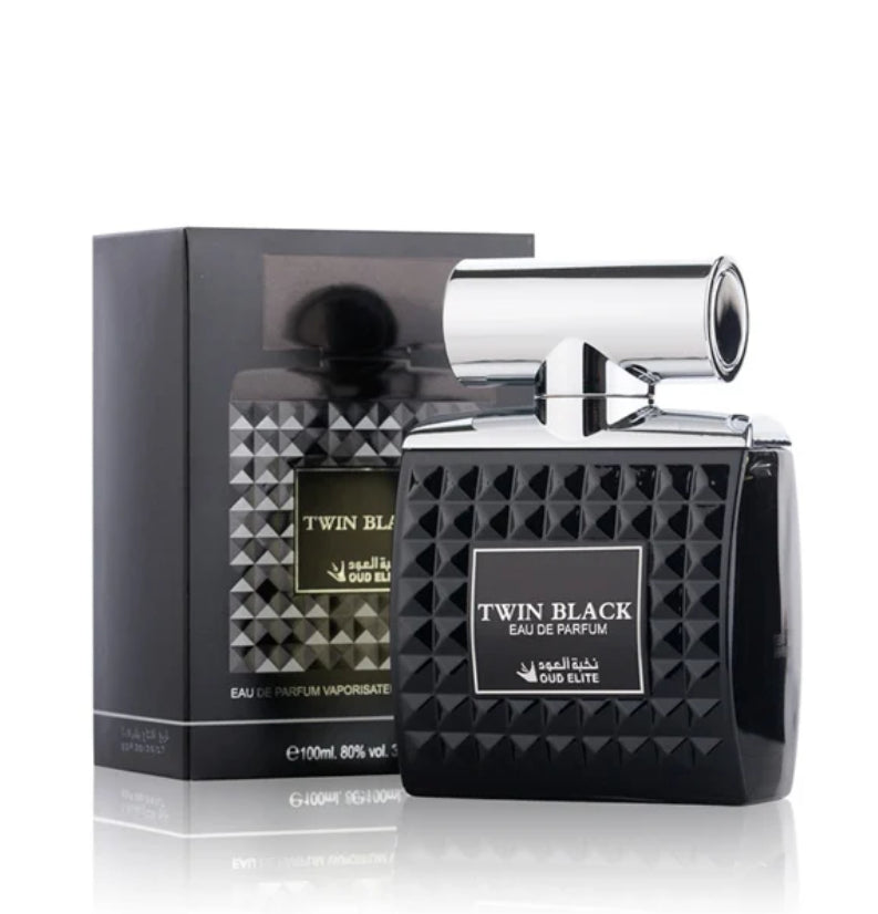 Twin Black Perfume 100ml For Men By Oud Elite Perfumes - Perfumes600