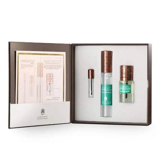 Al Khitam Musk Set Oil & Spray Abdul Samad Al Qurashi - Perfumes600