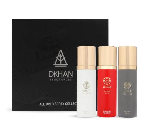 All Over Spray Collection 3 x 100ml by Dkhan Fragrance - Perfumes600