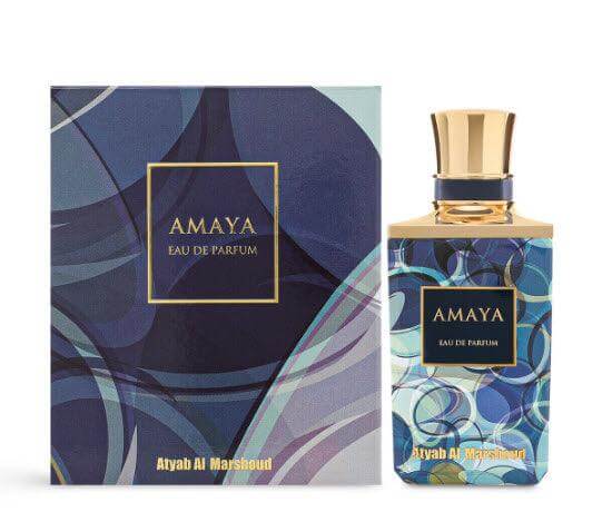 Amaya Blue Perfumes 100ml Perfume For Unisex By Atyab Al Marshoud Perfumes - Perfumes600
