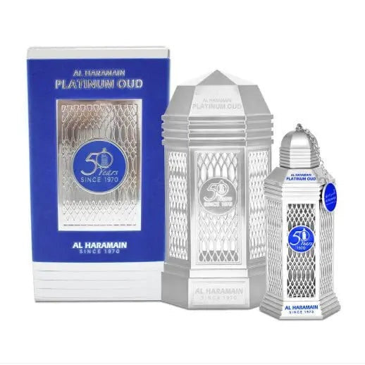 Platinum Oud Spray Perfume 100ml Al Haramain Perfume - Perfumes600