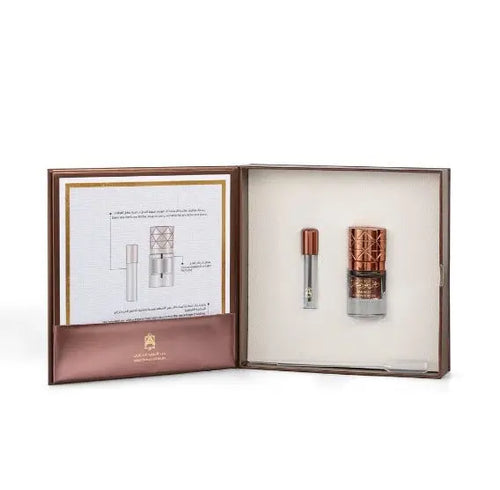 Dehn Oud Smoked Set Oil & Spray Abdul Samad Al Qurashi - Pure Oud Oil