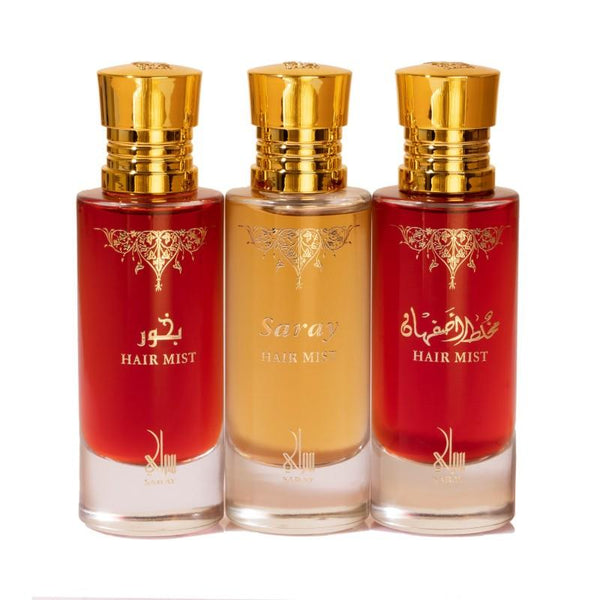Arabian Hair Mist Collection 3 x 60ml Set By Saray Perfumes - Perfumes600