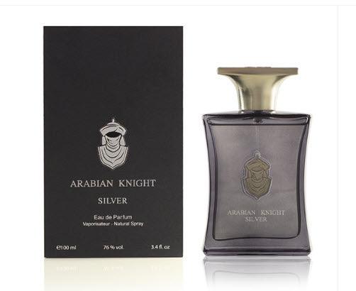 Arabian Knight Silver Perfume 100ml For Men Arabian Oud Perfumes - Perfumes600