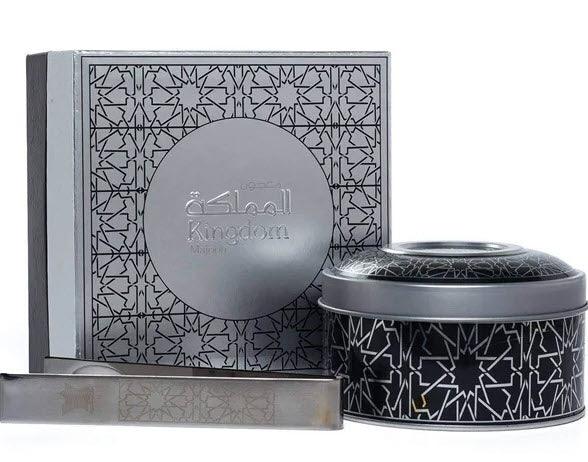 Bakhoor Kingdom Majoon Incense Silver 120gm Arabian Oud Perfumes - Perfumes600
