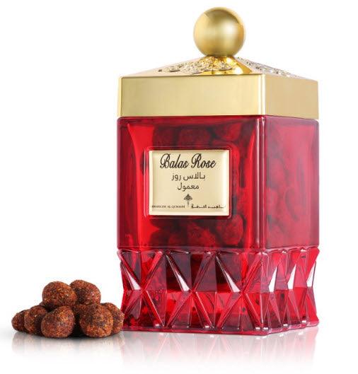 Bakhoor Maamoul Balas Rose 70gm Incense Ibraheem Al Qurashi Perfumes - Perfumes600