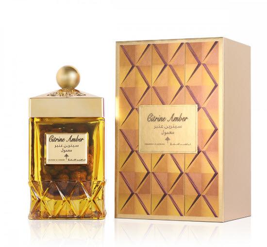 Bakhoor Maamoul Citrine Amber 70gm Incense Ibraheem Al Qurashi Perfumes - Perfumes600