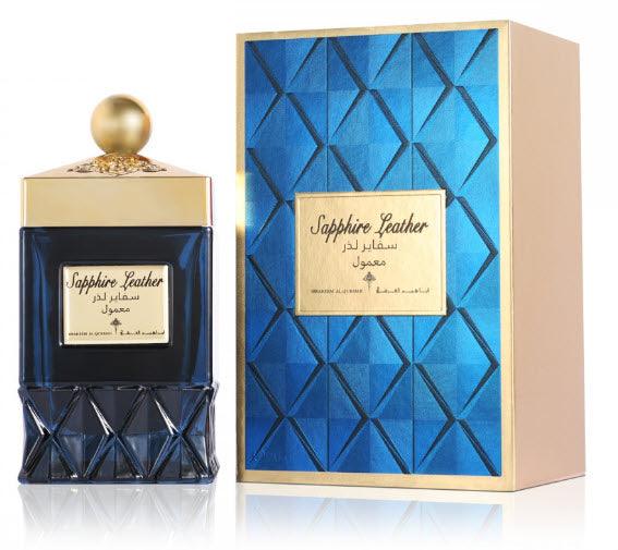Bakhoor Maamoul Sapphire Leather 70gm Incense Ibraheem Al Qurashi Perfumes - Perfumes600
