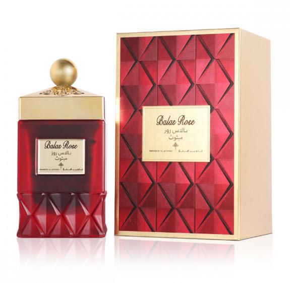 Bakhoor Mabsous Balas Rose 50gm Incense Ibraheem Al Qurashi Perfumes - Perfumes600