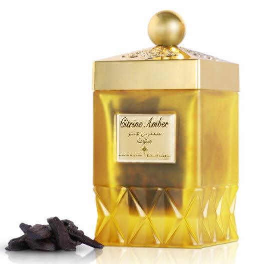 Bakhoor Mabsous Citrine Amber 50gm Incense Ibraheem Al Qurashi Perfumes - Perfumes600