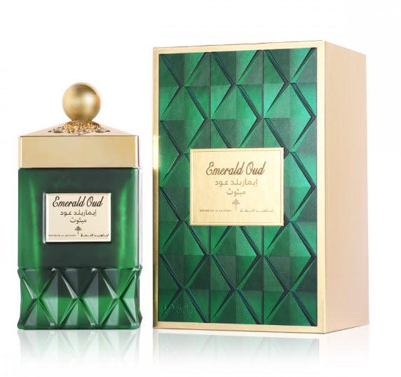 Bakhoor Mabsous Emerald Oud 50gm Incense Ibraheem Al Qurashi Perfumes - Perfumes600