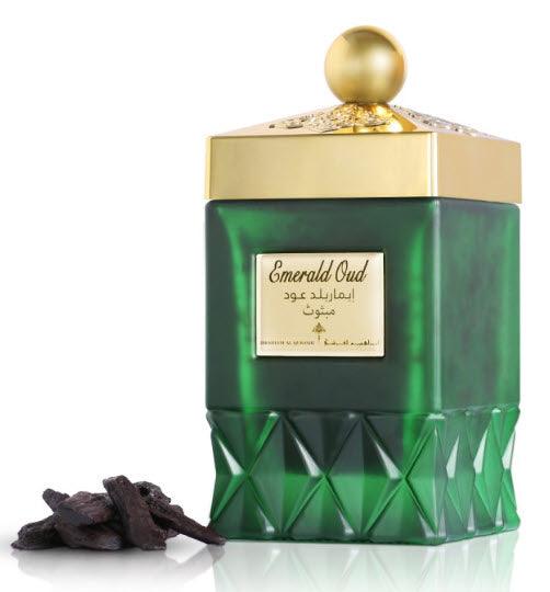 Bakhoor Mabsous Emerald Oud 50gm Incense Ibraheem Al Qurashi Perfumes - Perfumes600