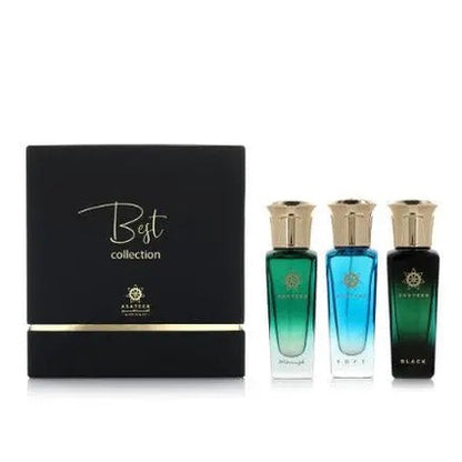 Best Collection Perfume Set 3Pcsx30ml Asateer Perfume I Black I Qirat I Soft - Perfumes600