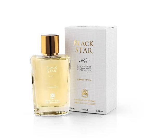 Black Star Perfume For Women 75ml By Abdul Samad Al Qurashi - Perfumes600