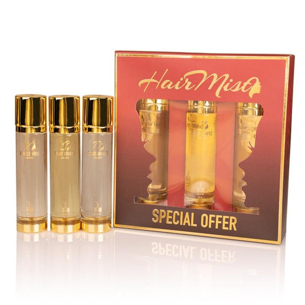 French Hair Mist collection set 3 x 60ml By Saray Perfumes - Perfumes600