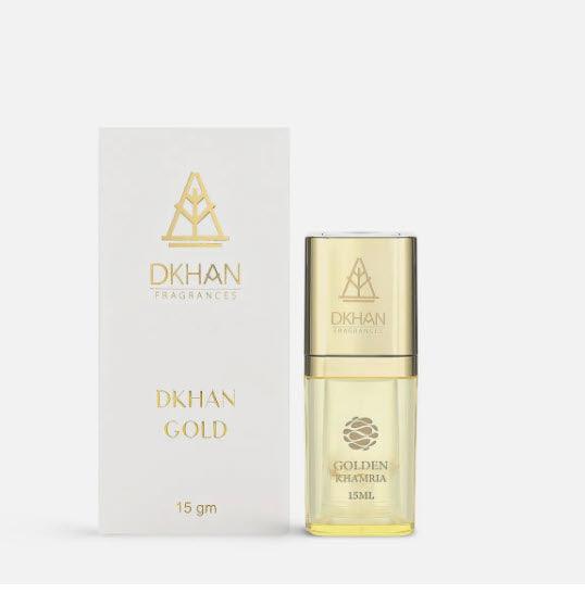 Golden Khamria 15gm For Body & Hair by Dkhan Fragrance - Perfumes600