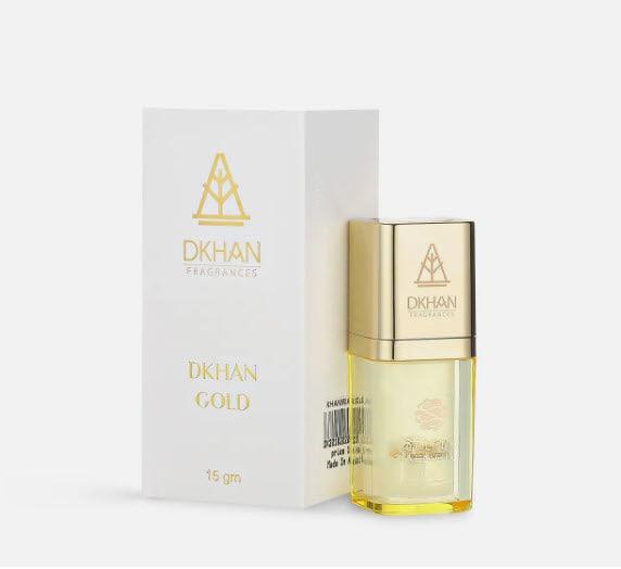 Golden Khamria 15gm For Body & Hair by Dkhan Fragrance - Perfumes600