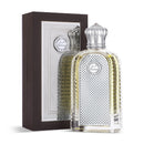 Unisex Khenjar perfume by Fares in an 80ml bottle, featuring traditional Dar Al TEEB fragrance with a decorative khanjar design.