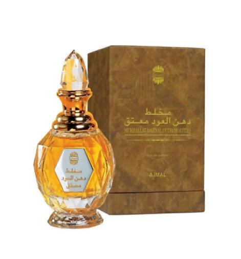 Mukhallat Dahn Al Oudh Al Muattaq Spray 60ml Ajmal Perfume - Perfumes600