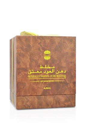 Mukhallat Dahn Al Oudh Moattaq 18ml Ajmal Perfume - Perfumes600