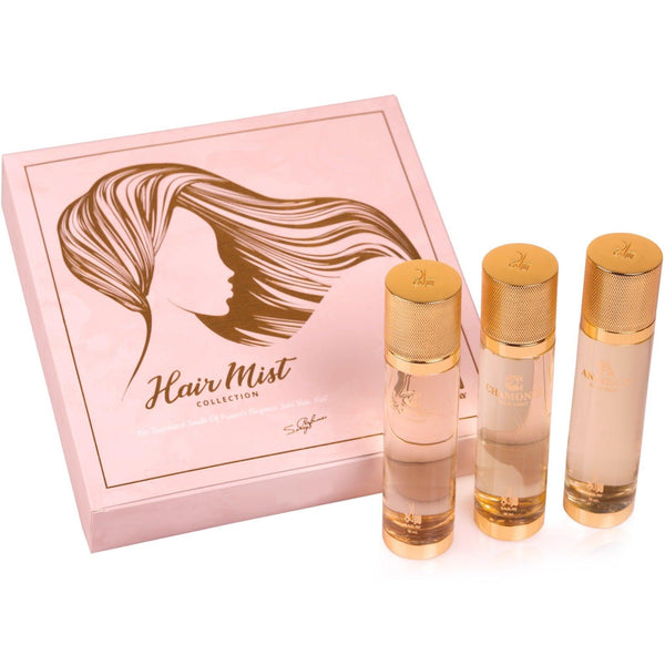New Hair Mist Collection Set 3 x 50ml By Saray Perfumes - Perfumes600