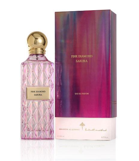 Pink Diamond Sakura Spray Perfume 200 ML- Ibraheem Al Qurashi - Perfumes600