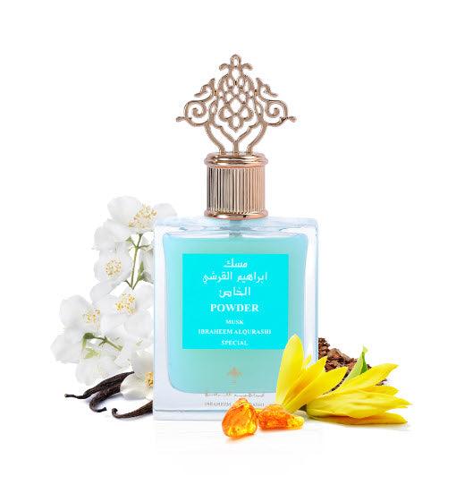 Powder Musk Perfume 75ml Perfume For Unisex By Ibrahim Al Qurashi Perfume - Perfumes600