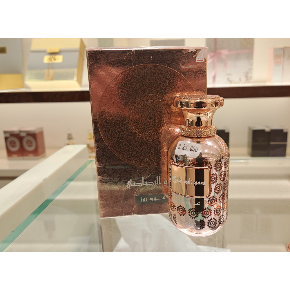 Lamaan Collection  Oud Rose Perfume For Unisex 100ml Rasasi Perfumes - [Perfumes600]
