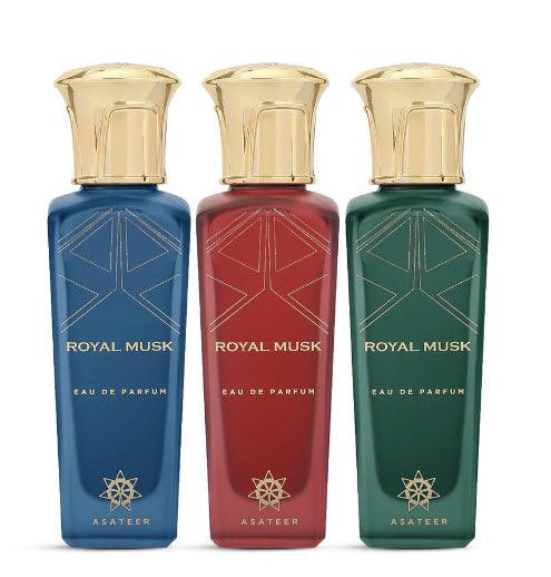 Royal Musk Set 3 x 50ml Perfume unisex Asateer Perfumes - Perfumes600