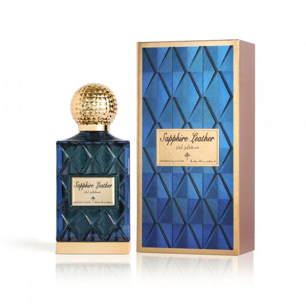 Sapphire Leather Perfume 75ml For Unisex By Ibraheem Al Qurashi Perfume - Perfumes600