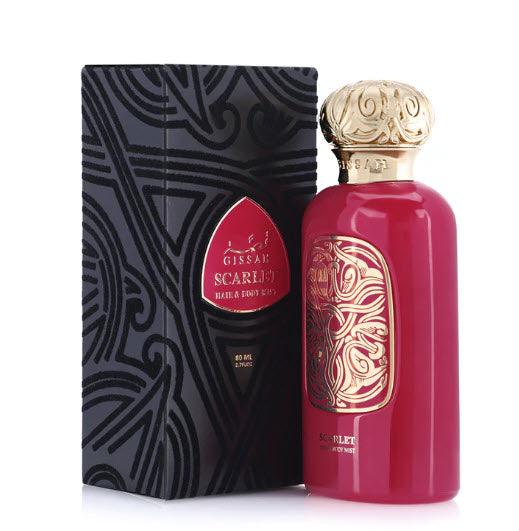 Scarlet Hair & Body Mist Spray 80ml - Gissah Perfumes - Perfumes600