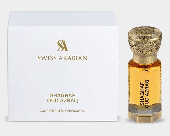 Shaghaf Oud Blue ( Azraq ) Oil 12mL - CPO Swiss Arabian Perfumes - Perfumes600