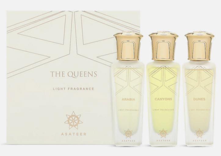 The Queens set Perfume Spray 3 x 50ml For Unisex By Asateer Perfume - Perfumes600
